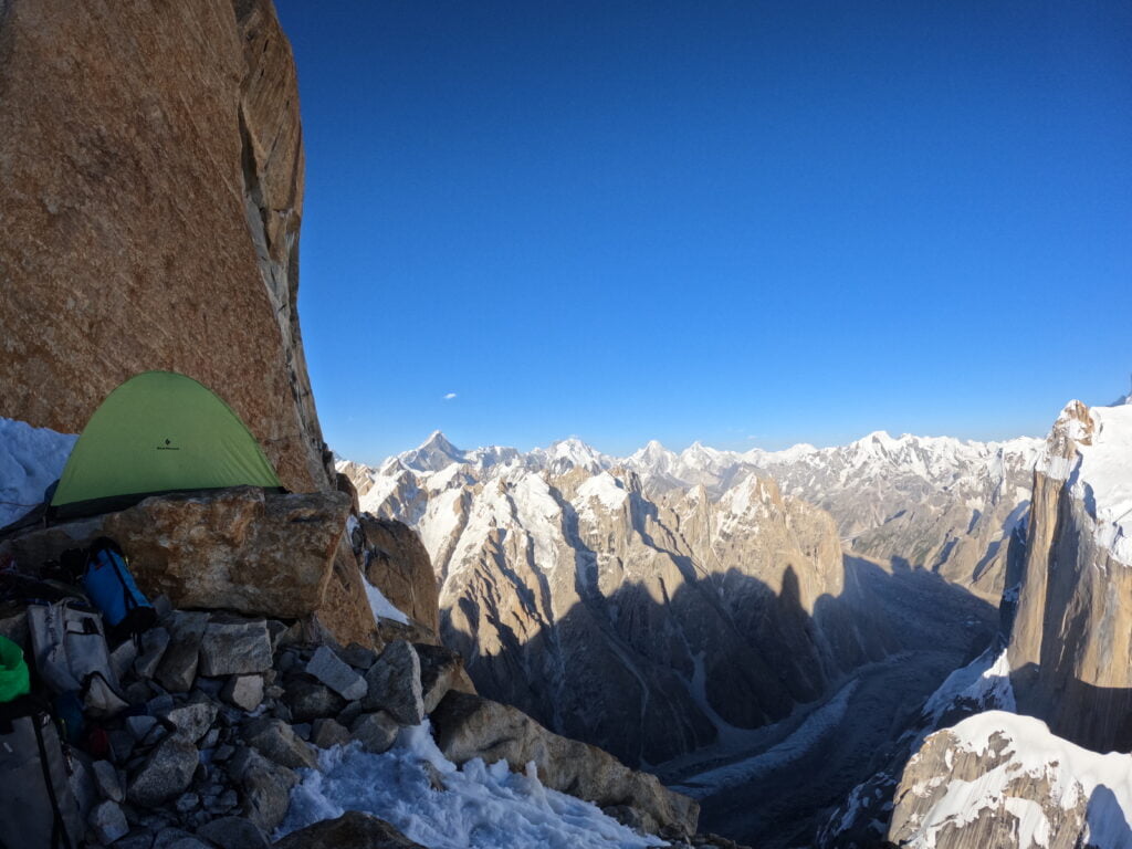 Antoine and Eric's journey up to the top of "Nameless Tower', Pakistan.